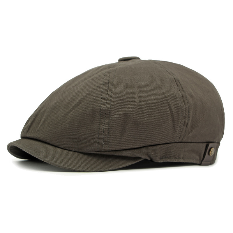 หมวกเบเร่ต์ทรงแปดเหลี่ยมสไตล์ว - Newsboy Cap Ivy บทวิจารณ์และราคา