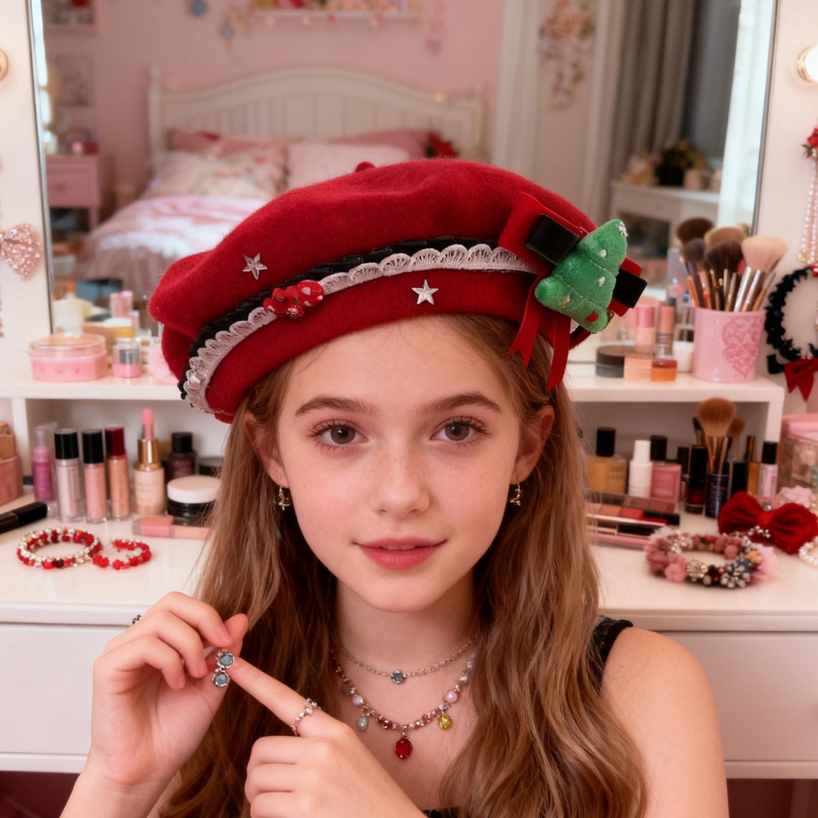 หมวกเบเร่ต์สำหรับผู้หญิงน่ารัก - Beret French Wool บทวิจารณ์และราคา