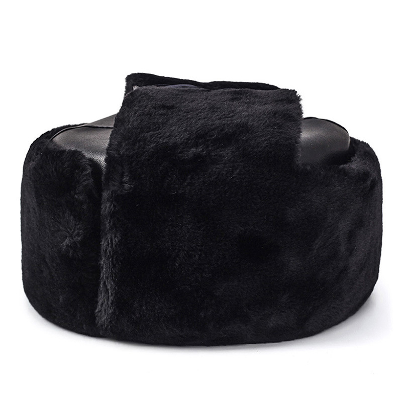 หนารัสเซียหมวกทหารหมวกทหารหมวก - Trapper Hat Ear Flap บทวิจารณ์และราคา
