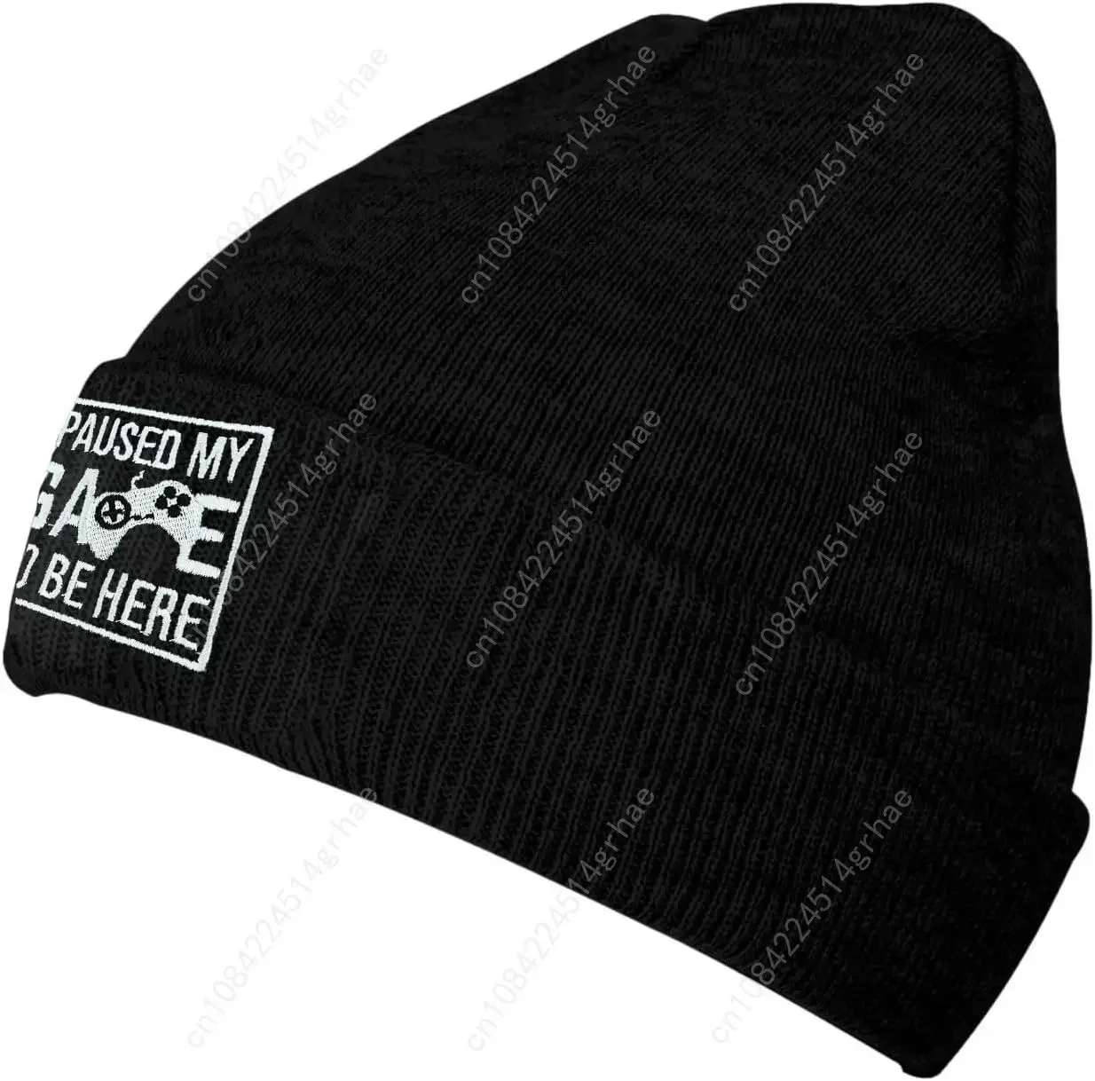 หมวกบีนนี่ปักลายปลา หมวกไหมพรม - Beanie Cuffed Knit บทวิจารณ์และราคา