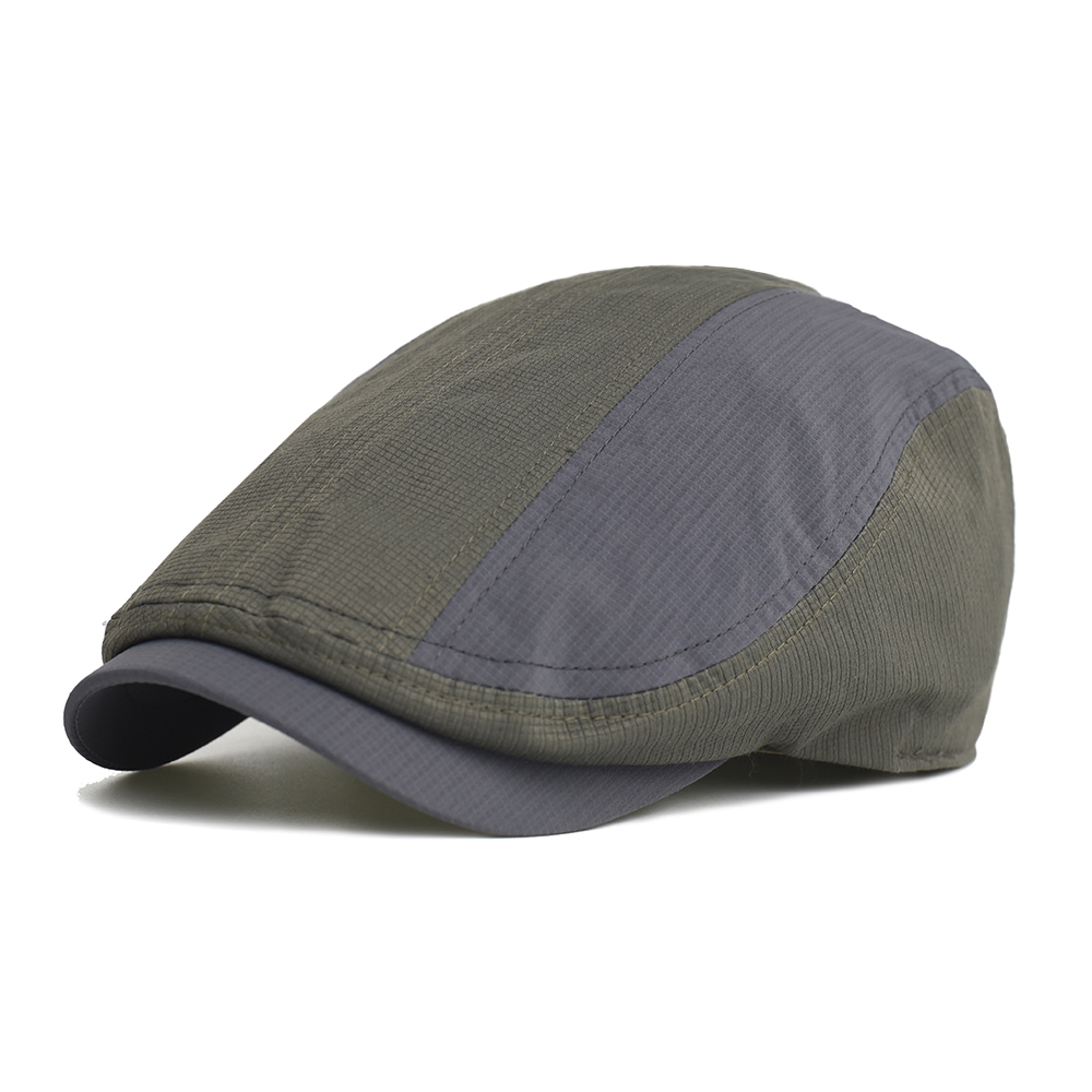 หมวกแก๊ปทรงนิวส์บอย ระบายอากาศ - Newsboy Cap Ivy บทวิจารณ์และราคา