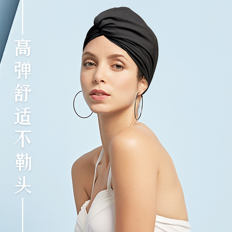 ผู้หญิงสุภาพสตรีแฟชั่นสบายหมวก - Swim Hat Silicone บทวิจารณ์และราคา
