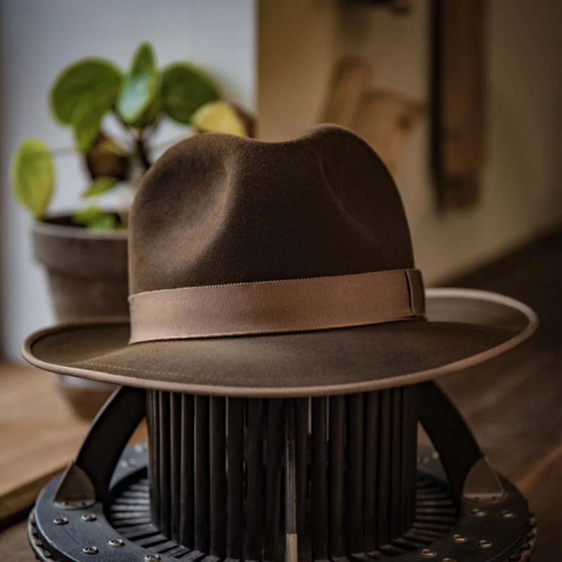 หมวกเฟโดราแบบนิ่มมีโบว์สำหรับผ - Fedora Hat Wool บทวิจารณ์และราคา