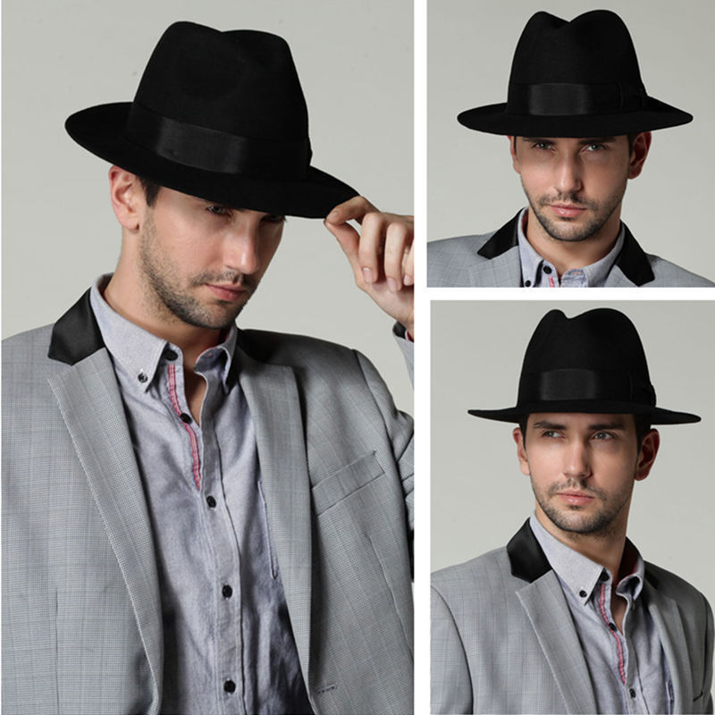 มาถึงใหม่ล่าสุด Unisex ผู้ใหญ่ - Fedora Hat Wool บทวิจารณ์และราคา
