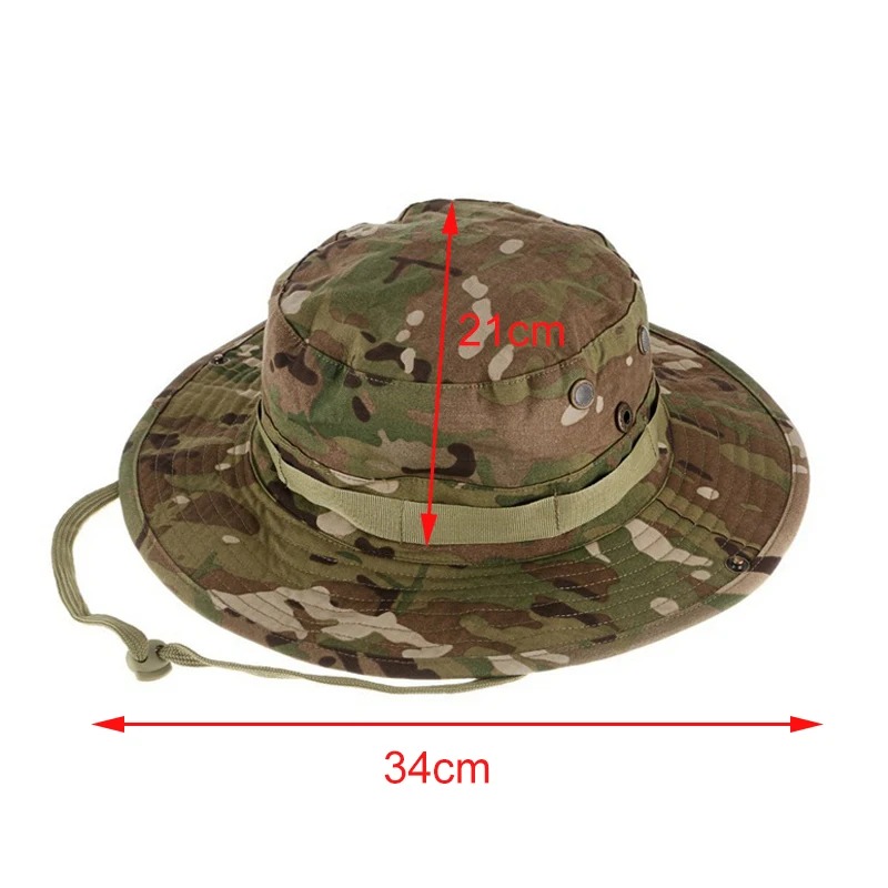 หมวกบอนนี่ลายพรางสำหรับตั้งแคม - Boonie Hat Tactical บทวิจารณ์และราคา
