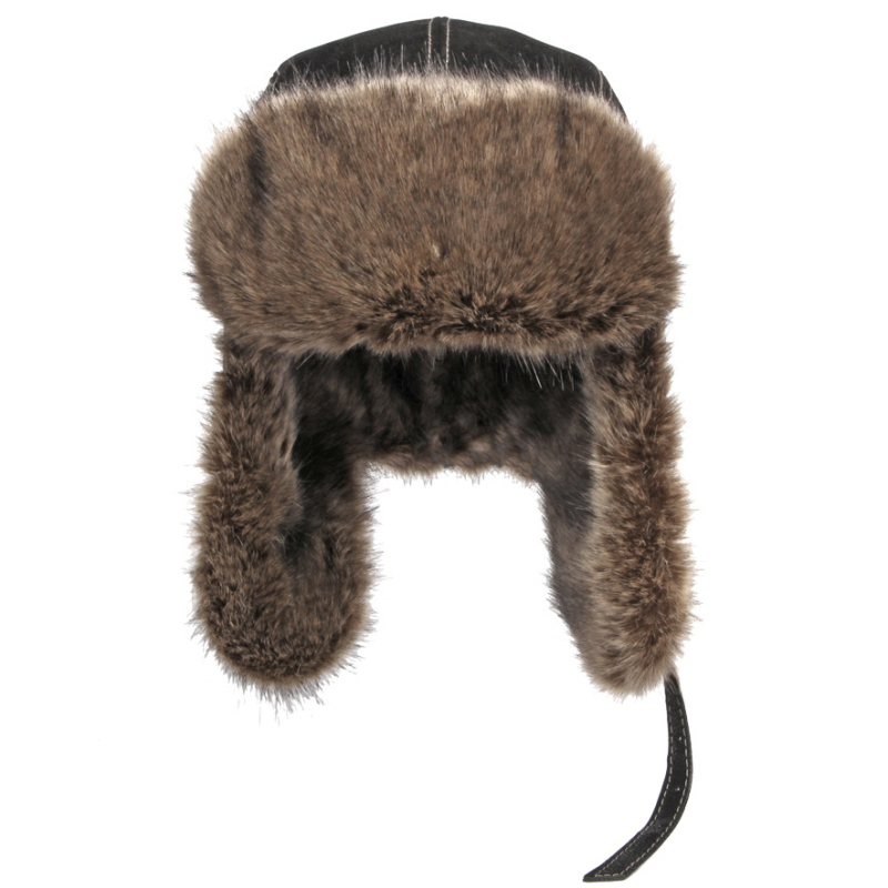 HT4098 รัสเซียหมวกหนาหนังฤดูหน - Winter Trapper Hat บทวิจารณ์และราคา