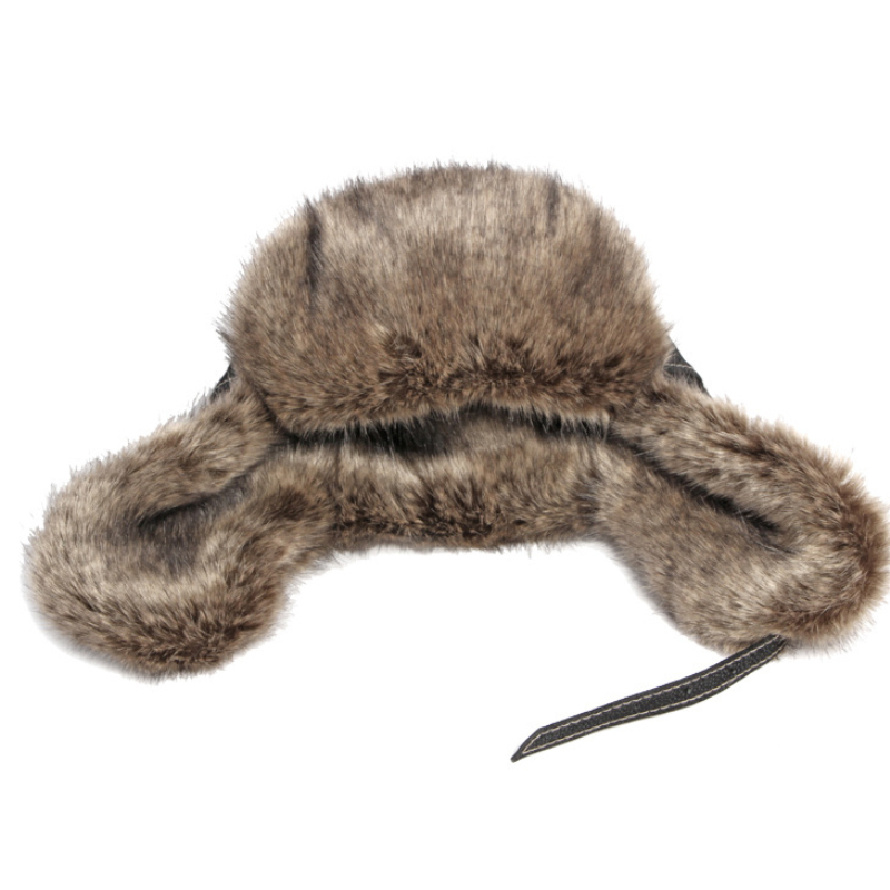 HT4098 รัสเซียหมวกหนาหนังฤดูหน - Winter Trapper Hat บทวิจารณ์และราคา