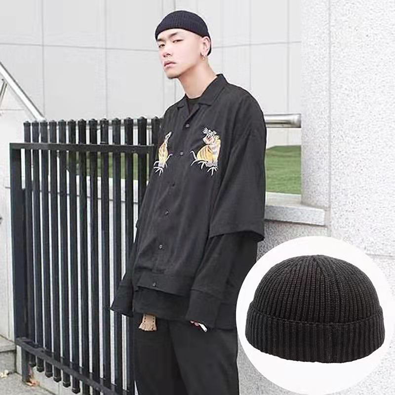 หมวกบีนนี่ไหมพรมอุ่นสำหรับฤดูห - Beanie Cuffed Knit บทวิจารณ์และราคา