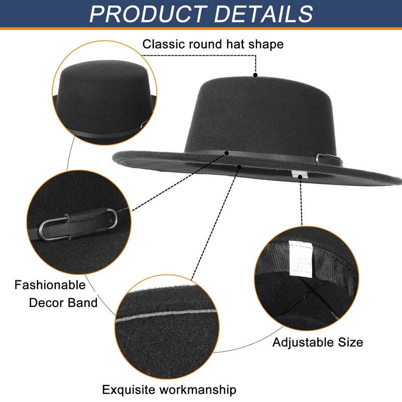 หมวกเฟโดร่าปีกกว้างทรงหรูหราสำ - Fedora Hat Wool บทวิจารณ์และราคา
