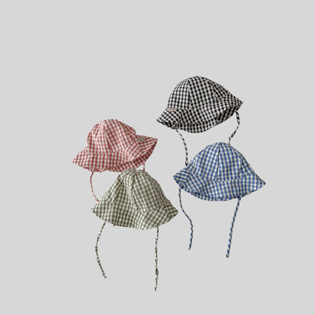 Ins สไตล์ลายสก๊อตหมวกเด็กฤดูใบ - Sun Hat Wide Brim บทวิจารณ์และราคา