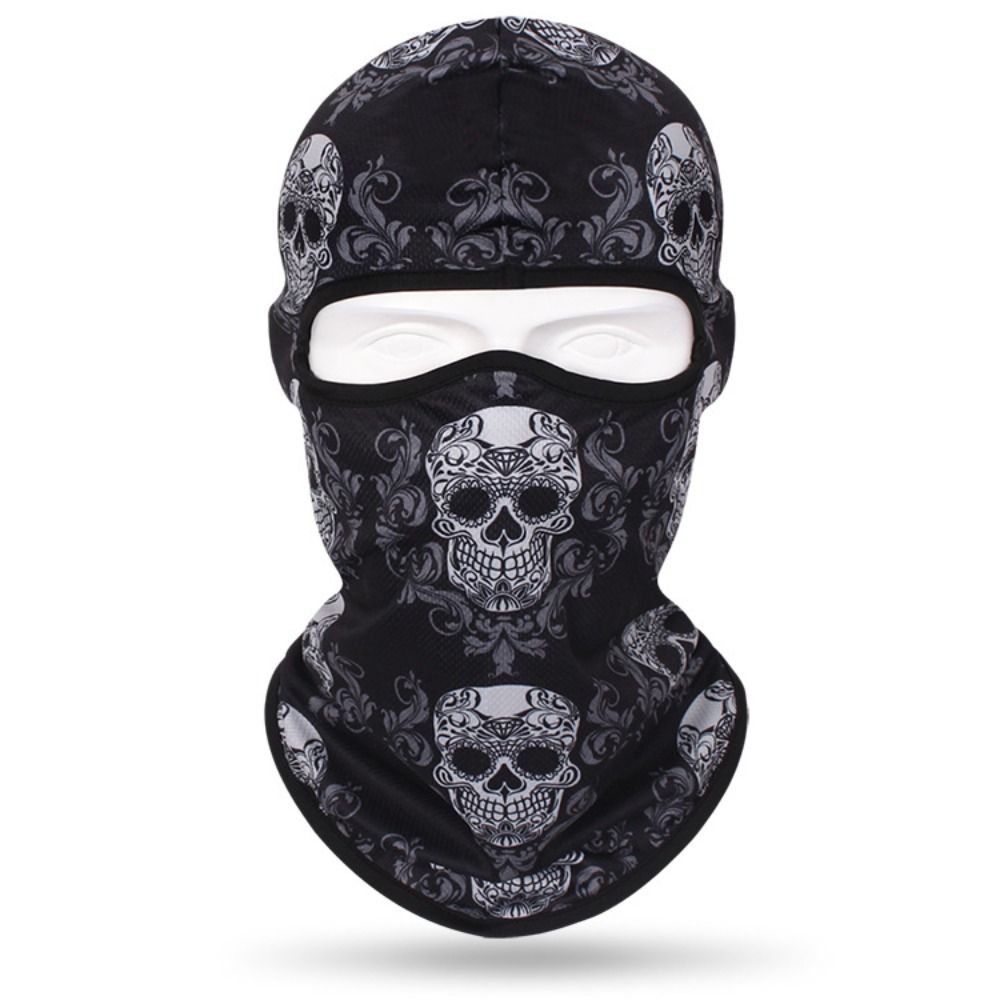 หมวกคลุมศีรษะลายหัวกะโหลก ป้อง - Skull Cap Helmet Liner บทวิจารณ์และราคา