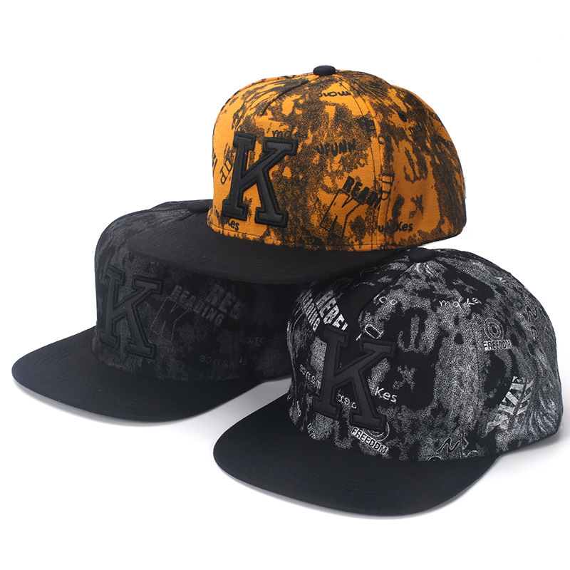 หมวกเบสบอลมีตัวอักษร K สำหรับผ - Snapback Hat Flat บทวิจารณ์และราคา